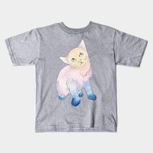 Twilight Kitten Kids T-Shirt